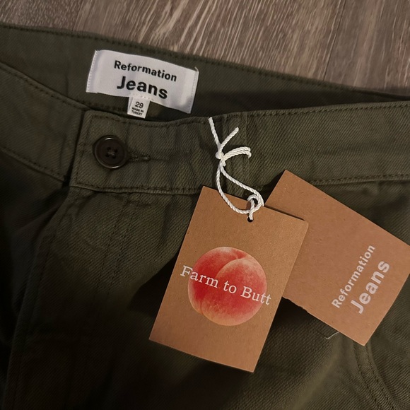 NWT Reformation Maggi Cargo Midi Skirt - Picture 6 of 6